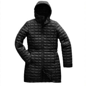 THE NORTH FACE THERMOBALL ECO PARKA BLACK NWOT